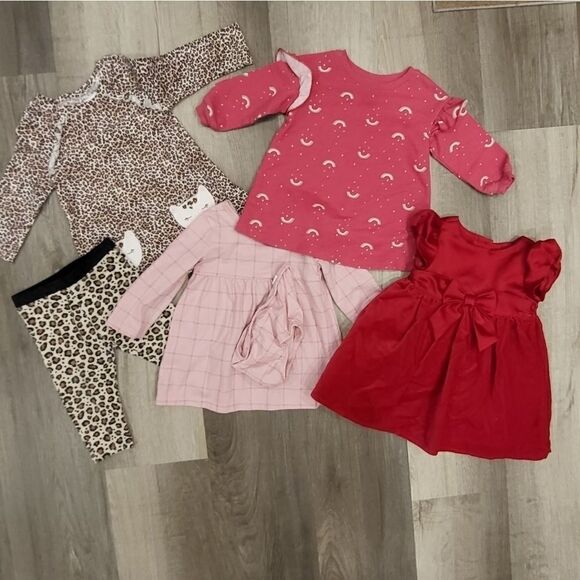 6-piece Set Baby Girl 6-9M Bundle
